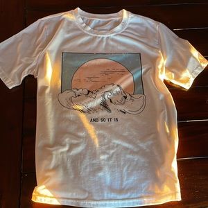 custom printed beachy sun shirt